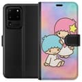 Miniatyrbild 1 av 3: Samsung Galaxy S20 Ultra Plånboksfodral Kawaii Sanrio Kiki Lola Little Twin Stars