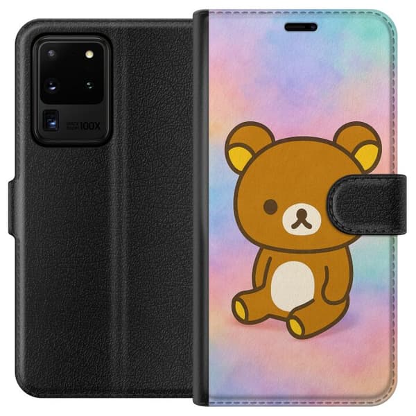 Samsung Galaxy S20 Ultra Lommeboketui Kawaii Sanrio Rilakkuma