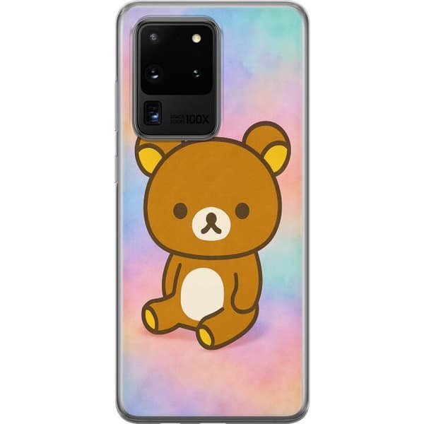 Samsung Galaxy S20 Ultra Läpinäkyvä kuori Kawaii Sanrio Rilakkuma
