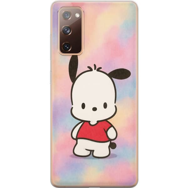 Samsung Galaxy S20 FE Genomskinligt Skal Kawaii Sanrio Pochacco