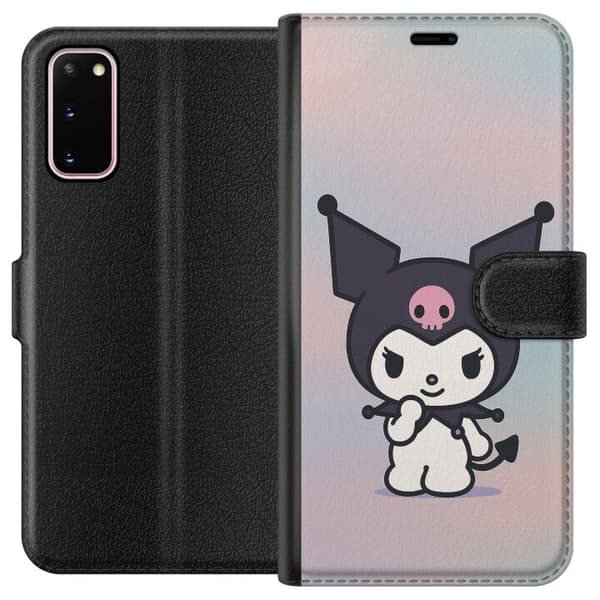 Samsung Galaxy S20 Lommeboketui Kawaii Sanrio Kuromi