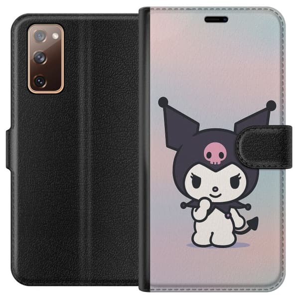 Samsung Galaxy S20 FE Plånboksfodral Kawaii Sanrio Kuromi