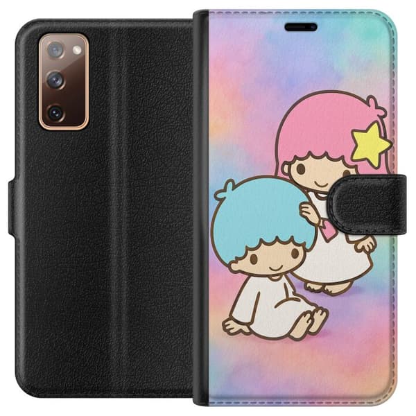 Samsung Galaxy S20 FE Plånboksfodral Kawaii Sanrio Kiki Lola Little Twin Stars