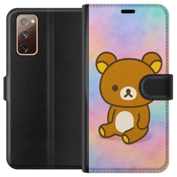 Samsung Galaxy S20 FE Lompakkokotelo Kawaii Sanrio Rilakkuma