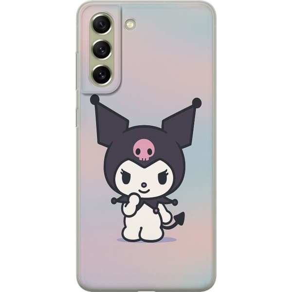 Samsung Galaxy S21 FE 5G Gjennomsiktig deksel Kawaii Sanrio Kuromi