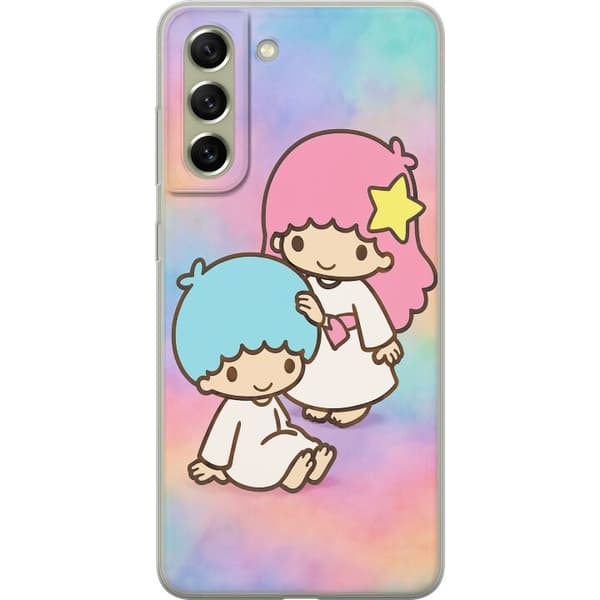 Samsung Galaxy S21 FE 5G Gjennomsiktig deksel Kawaii Sanrio Kiki Lola Little Twin Stars