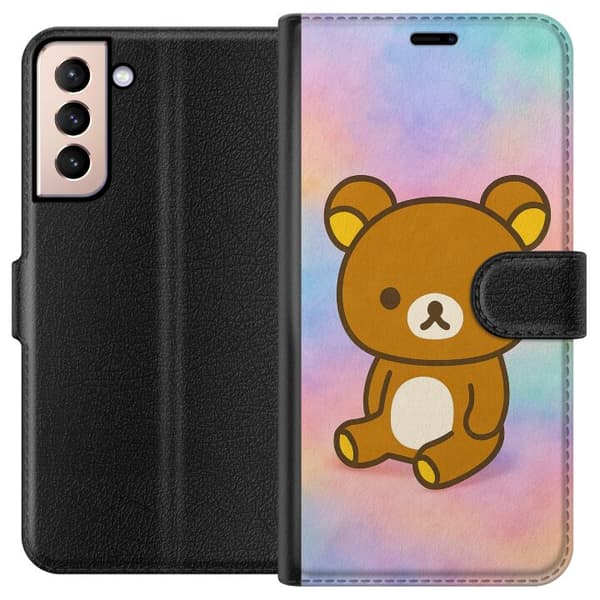 Samsung Galaxy S21 Plånboksfodral Kawaii Sanrio Rilakkuma