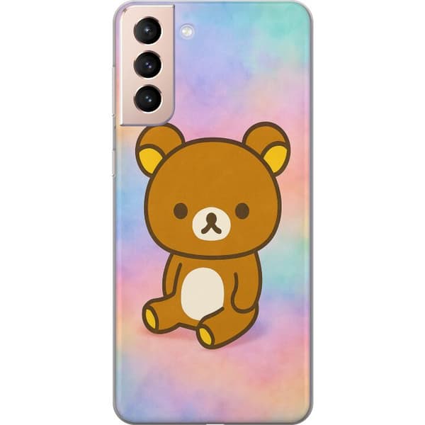Samsung Galaxy S21 Genomskinligt Skal Kawaii Sanrio Rilakkuma