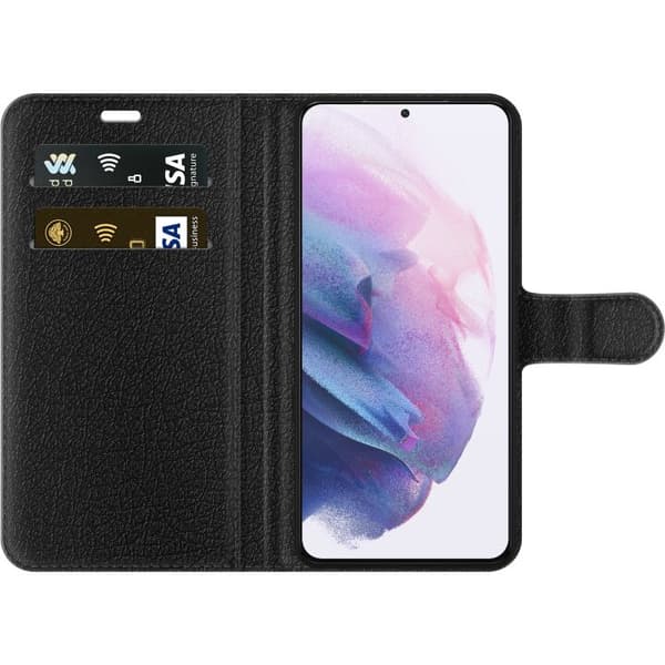 Samsung Galaxy S21+ 5G Plånboksfodral Kawaii Sanrio Kuromi