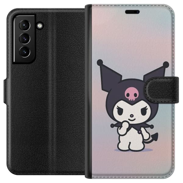 Samsung Galaxy S21+ 5G Plånboksfodral Kawaii Sanrio Kuromi