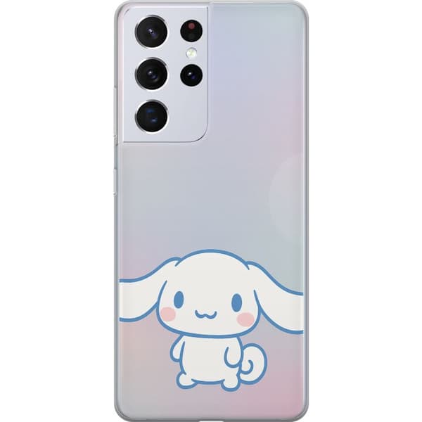 Samsung Galaxy S21 Ultra 5G Genomskinligt Skal Kawaii Sanrio Cinnamonroll