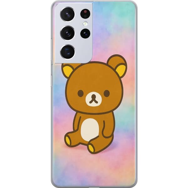 Samsung Galaxy S21 Ultra 5G Gennemsigtig cover Kawaii Sanrio Rilakkuma