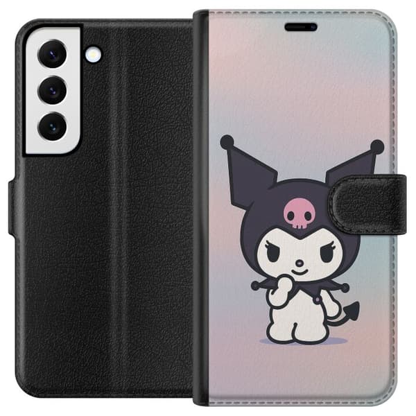 Samsung Galaxy S22+ 5G Lommeboketui Kawaii Sanrio Kuromi