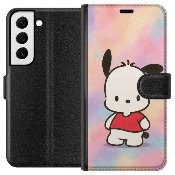Samsung Galaxy S22 5G Lommeboketui Kawaii Sanrio Pochacco