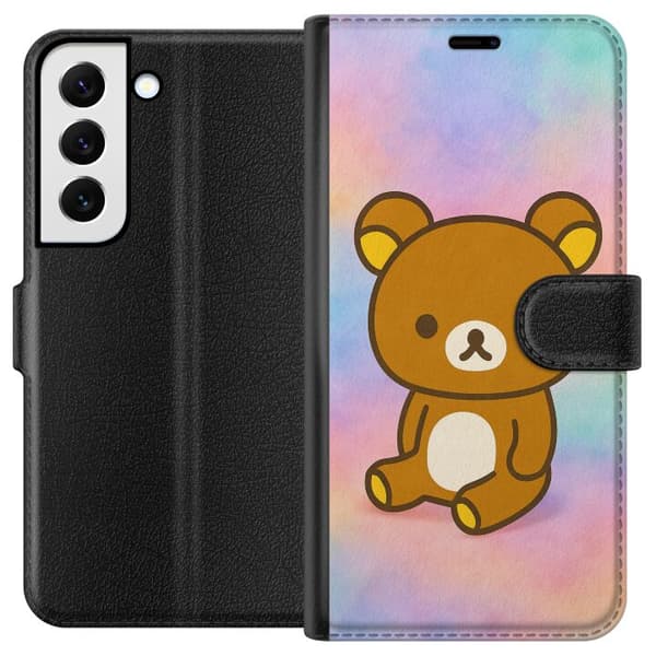 Samsung Galaxy S22 5G Lommeboketui Kawaii Sanrio Rilakkuma