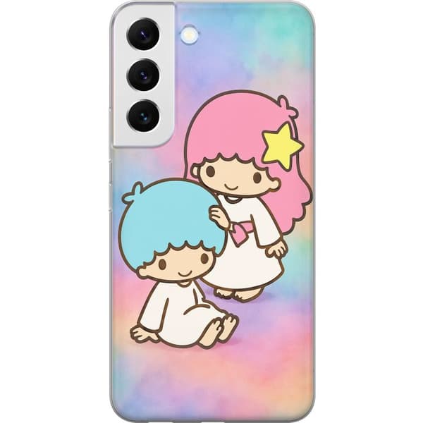Samsung Galaxy S22 5G Genomskinligt Skal Kawaii Sanrio Kiki Lola Little Twin Stars