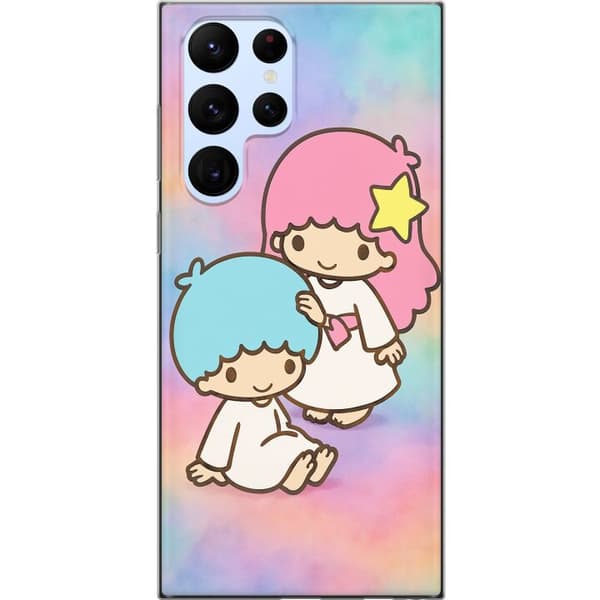 Samsung Galaxy S22 Ultra 5G Gjennomsiktig deksel Kawaii Sanrio Kiki Lola Little Twin Stars