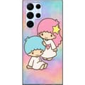 Miniatyrbilde 1 av 3: Samsung Galaxy S22 Ultra 5G Gjennomsiktig deksel Kawaii Sanrio Kiki Lola Little Twin Stars