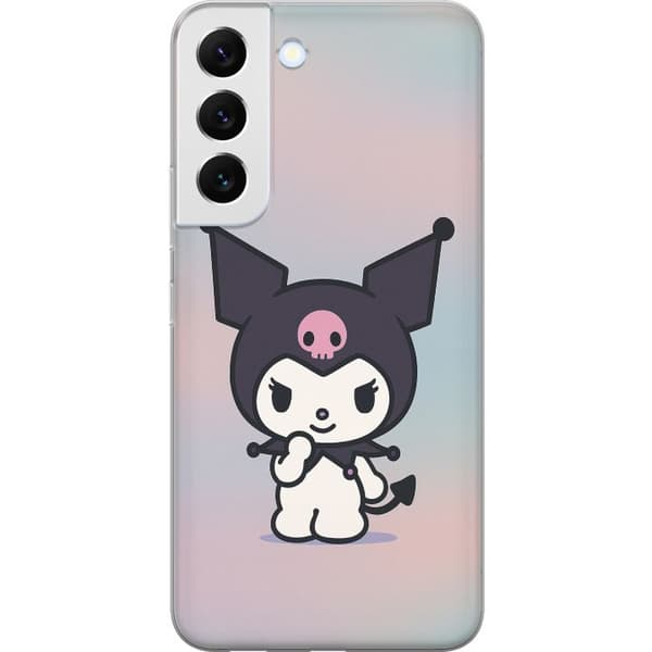 Samsung Galaxy S22+ 5G Läpinäkyvä kuori Kawaii Sanrio Kuromi