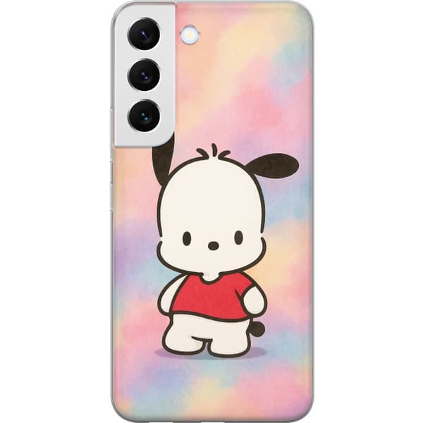 Samsung Galaxy S22+ 5G Genomskinligt Skal Kawaii Sanrio Pochacco