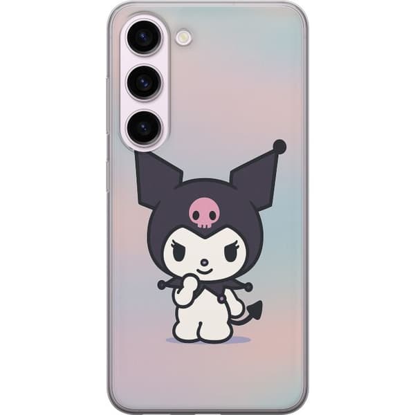 Samsung Galaxy S23 Genomskinligt Skal Kawaii Sanrio Kuromi
