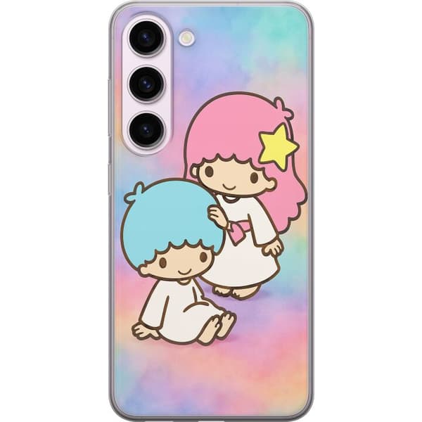 Samsung Galaxy S23 Gennemsigtig cover Kawaii Sanrio Kiki Lola Little Twin Stars