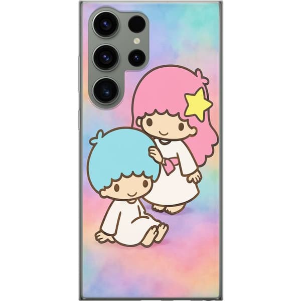 Samsung Galaxy S23 Ultra Gjennomsiktig deksel Kawaii Sanrio Kiki Lola Little Twin Stars