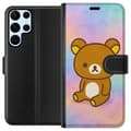 Miniatyrbilde 1 av 3: Samsung Galaxy S24 Ultra Lommeboketui Kawaii Sanrio Rilakkuma