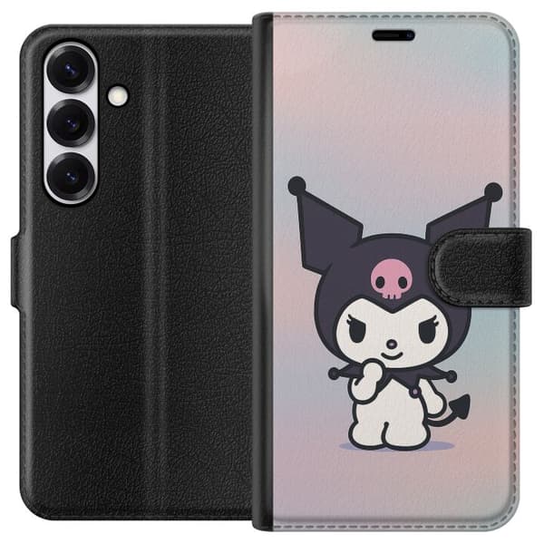 Samsung Galaxy S25 Lommeboketui Kawaii Sanrio Kuromi