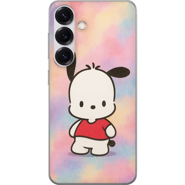 Samsung Galaxy S25 Gennemsigtig cover Kawaii Sanrio Pochacco
