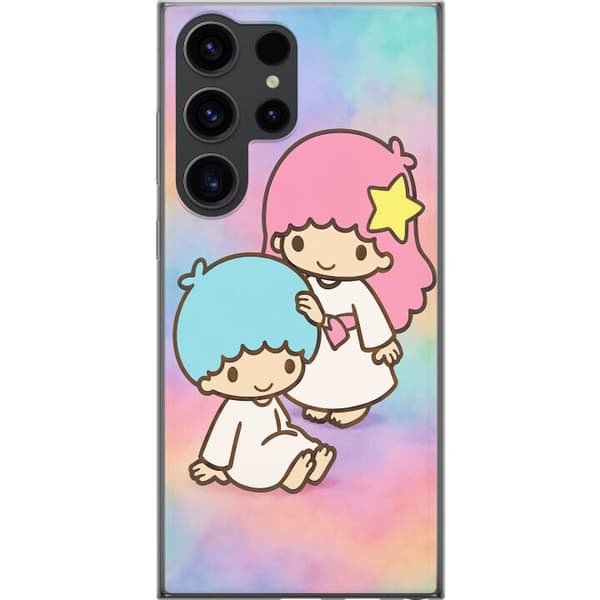 Samsung Galaxy S24 Ultra Gennemsigtig cover Kawaii Sanrio Kiki Lola Little Twin Stars