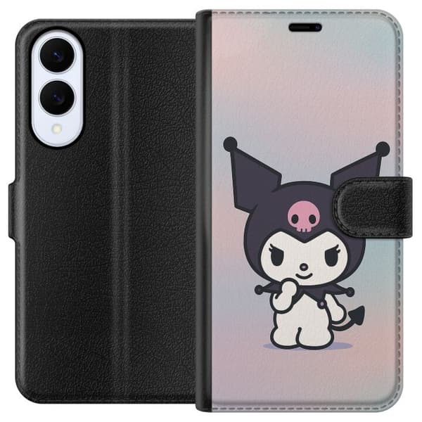 Samsung Galaxy S25 Edge Lommeboketui Kawaii Sanrio Kuromi