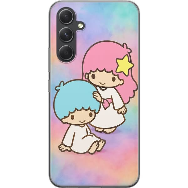 Samsung Galaxy S24 FE Gennemsigtig cover Kawaii Sanrio Kiki Lola Little Twin Stars