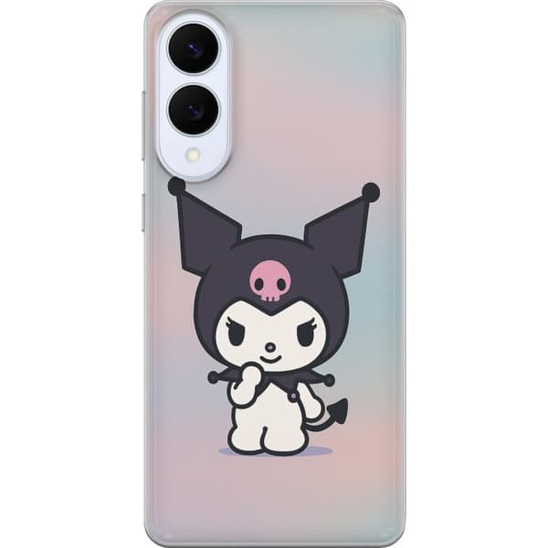 Samsung Galaxy S25 Edge Genomskinligt Skal Kawaii Sanrio Kuromi