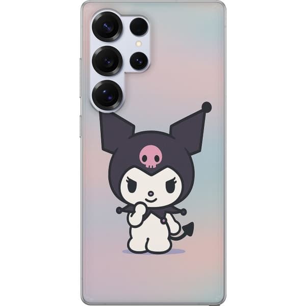 Samsung Galaxy S25 Ultra Gjennomsiktig deksel Kawaii Sanrio Kuromi