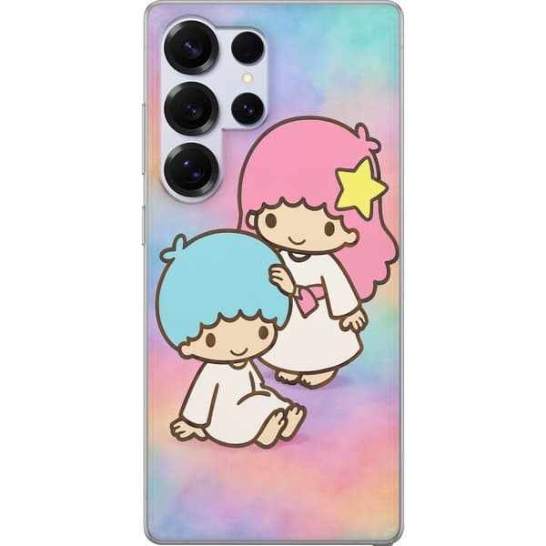 Samsung Galaxy S25 Ultra Gjennomsiktig deksel Kawaii Sanrio Kiki Lola Little Twin Stars