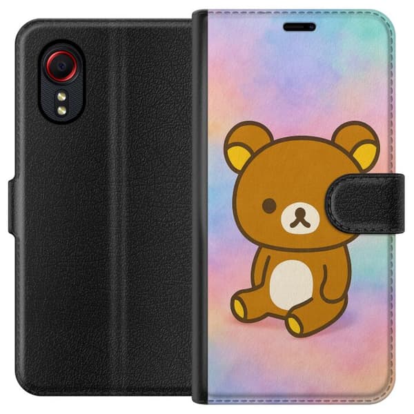 Samsung Galaxy Xcover 5 Tegnebogsetui Kawaii Sanrio Rilakkuma
