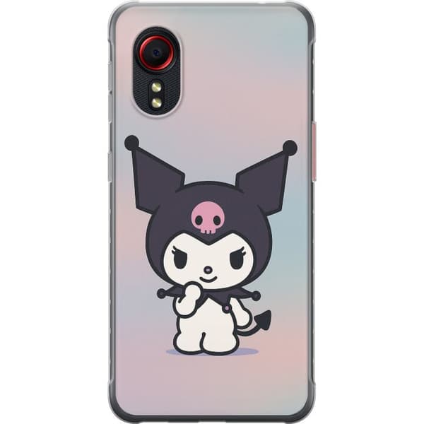 Samsung Galaxy Xcover 5 Gennemsigtig cover Kawaii Sanrio Kuromi