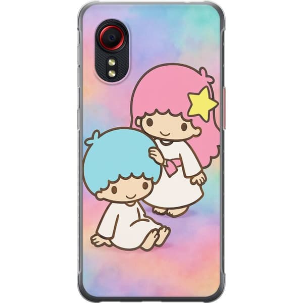 Samsung Galaxy Xcover 5 Läpinäkyvä kuori Kawaii Sanrio Kiki Lola Little Twin Stars