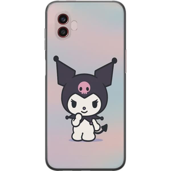 Samsung Galaxy Xcover6 Pro Gjennomsiktig deksel Kawaii Sanrio Kuromi