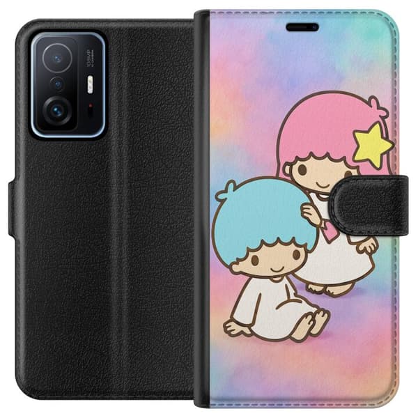 Xiaomi 11T Plånboksfodral Kawaii Sanrio Kiki Lola Little Twin Stars
