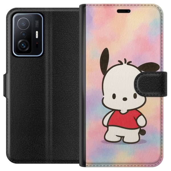 Xiaomi 11T Tegnebogsetui Kawaii Sanrio Pochacco