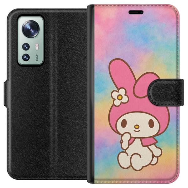 Xiaomi 12 Tegnebogsetui Kawaii Sanrio My Melody