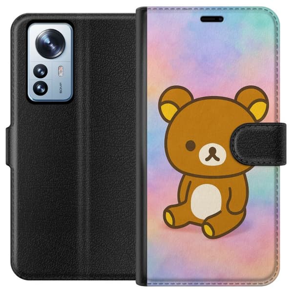 Xiaomi 12 Pro Lommeboketui Kawaii Sanrio Rilakkuma