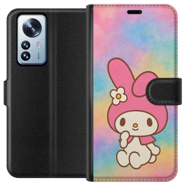 Xiaomi 12 Pro Tegnebogsetui Kawaii Sanrio My Melody
