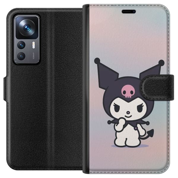 Xiaomi 12T Lommeboketui Kawaii Sanrio Kuromi