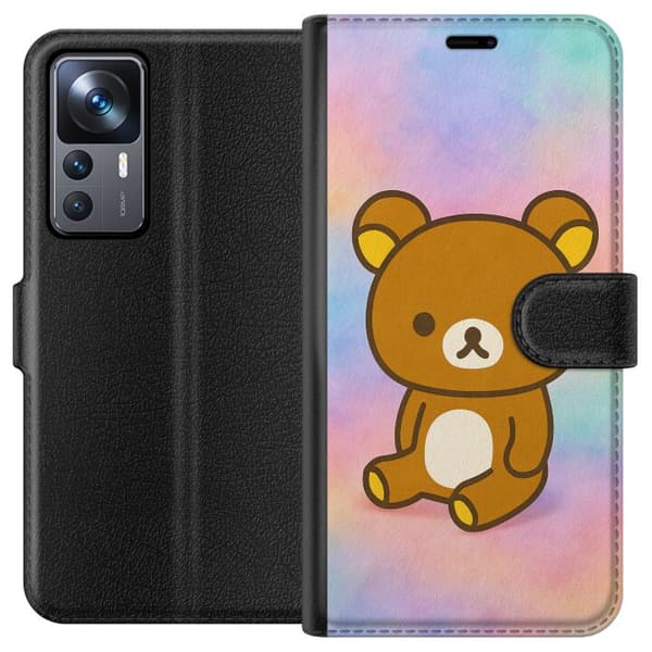 Xiaomi 12T Lompakkokotelo Kawaii Sanrio Rilakkuma