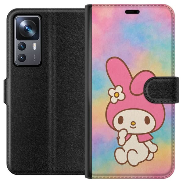 Xiaomi 12T Tegnebogsetui Kawaii Sanrio My Melody