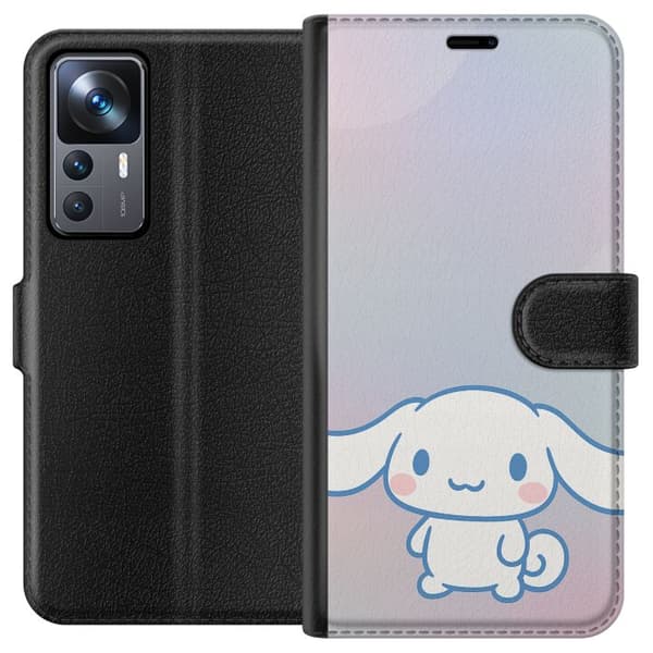 Xiaomi 12T Pro Tegnebogsetui Kawaii Sanrio Cinnamonroll