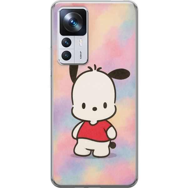 Xiaomi 12T Pro Gennemsigtig cover Kawaii Sanrio Pochacco